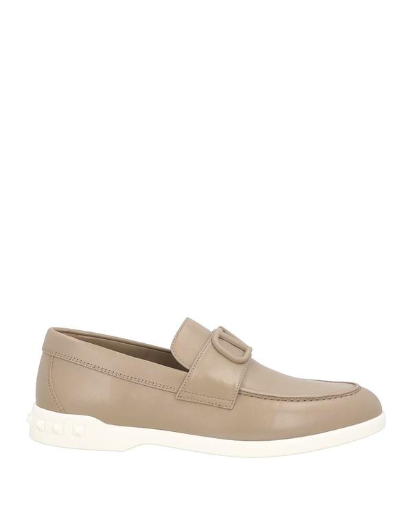 ヴァレンティノ メンズ シューズ スリッポン・ローファー VALENTINO GARAVANI モカシン Taupe トープ