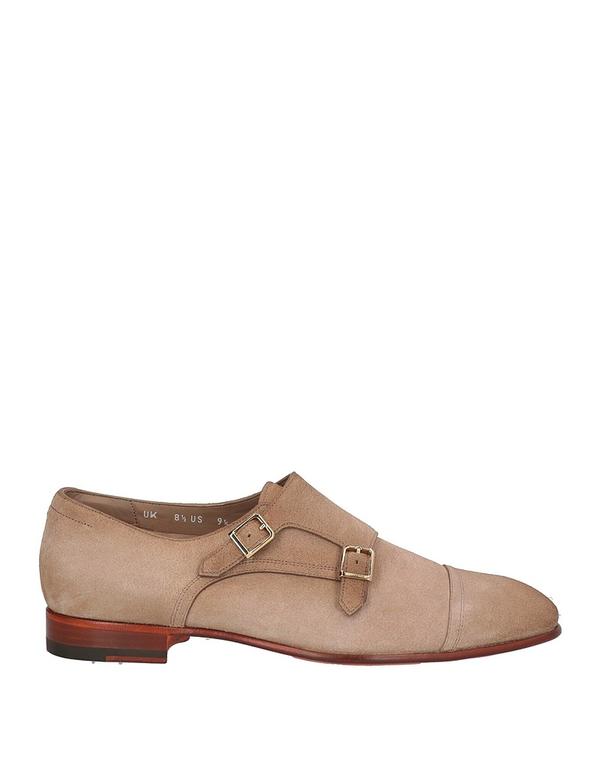サントーニ メンズ シューズ スリッポン・ローファー SANTONI モカシン Sand サンド｜ReVida 店