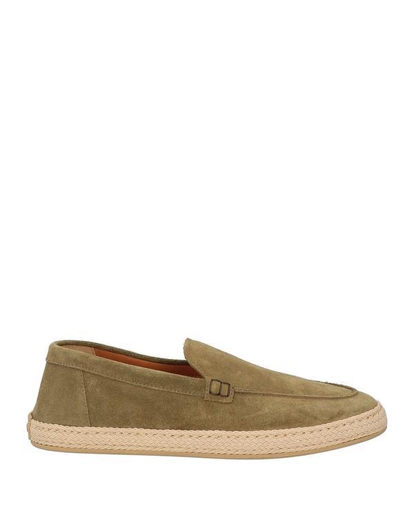 ドンカルズ メンズ シューズ スリッポン・ローファー DOUCAL\u0027S モカシン Military Green 緑であること