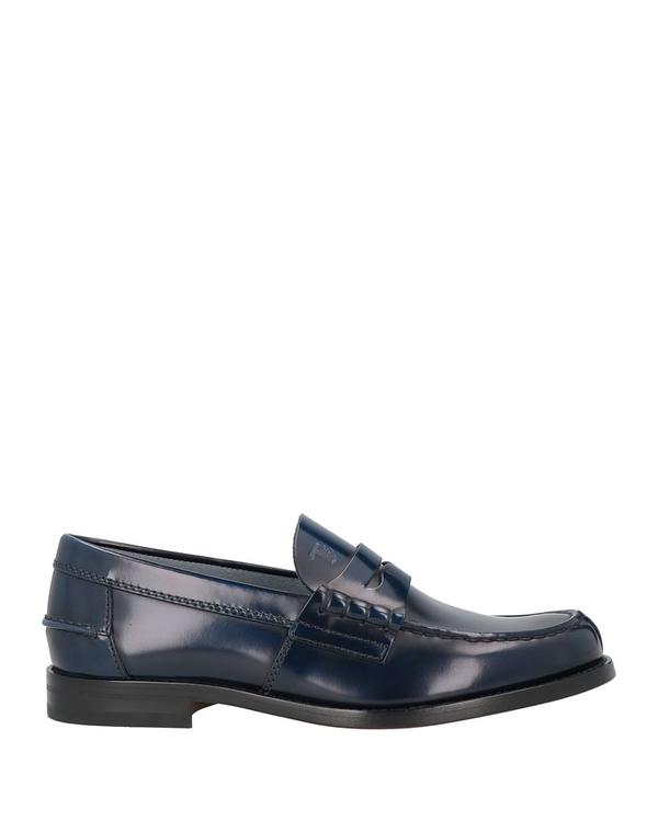 トッズ メンズ シューズ スリッポン・ローファー TOD'S モカシン Navy ネイビー
