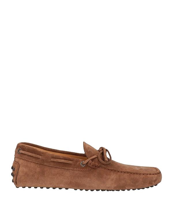 トッズ メンズ シューズ スリッポン・ローファー TOD'S モカシン Khaki カーキ
