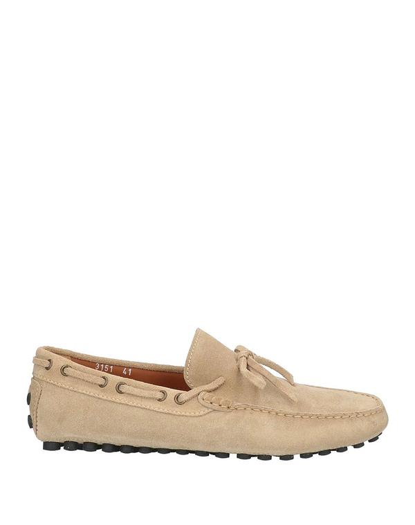 ドンカルズ メンズ シューズ スリッポン・ローファー DOUCAL'S モカシン Beige ベージュ