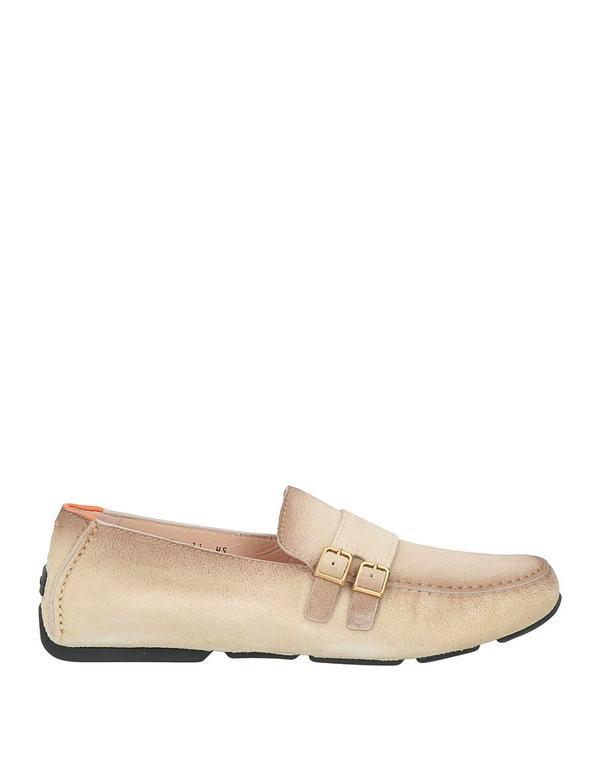 サントーニ メンズ シューズ スリッポン・ローファー SANTONI モカシン Beige ベージュ