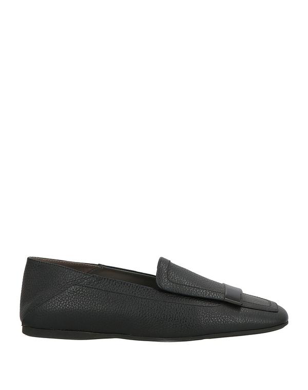 セルジオロッシ メンズ シューズ スリッポン・ローファー SERGIO ROSSI モカシン Black ブラック｜ReVida 店