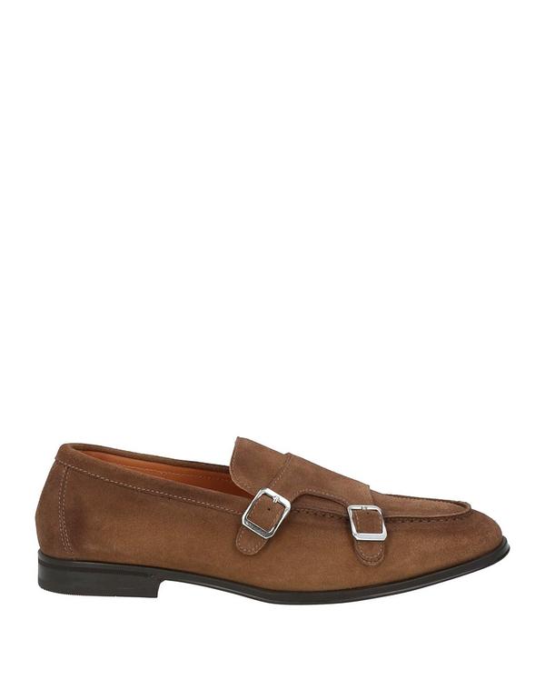 ドンカルズ メンズ シューズ スリッポン・ローファー DOUCAL\u0027S モカシン Dark Brown 赤銅色 靴-ローファー