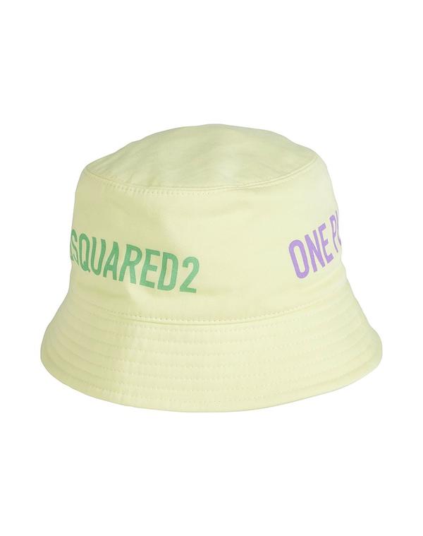 ディースクエアード メンズ アクセサリー 帽子 DSQUARED2 帽子 Pastel Yellow イエロー