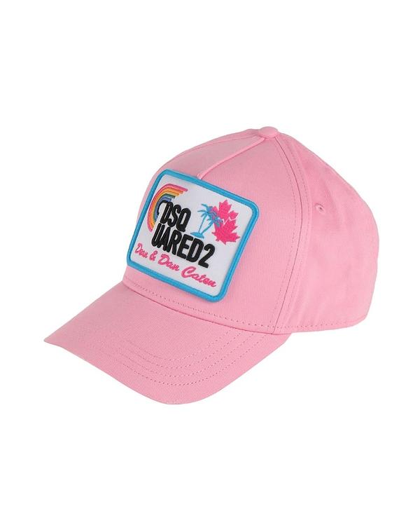 ディースクエアード メンズ アクセサリー 帽子 DSQUARED2 帽子 Pink ピンク