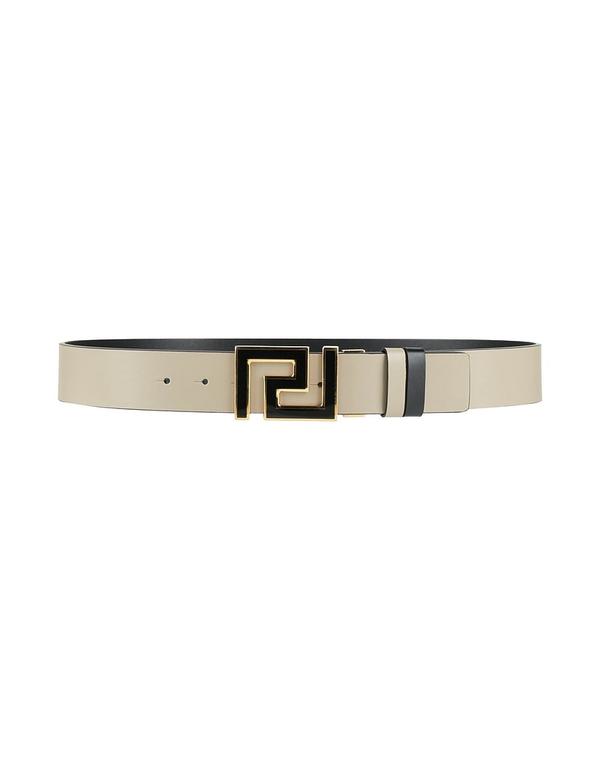 ヴェルサーチ メンズ アクセサリー ベルト VERSACE レザーベルト Beige ベージュ 70,290円