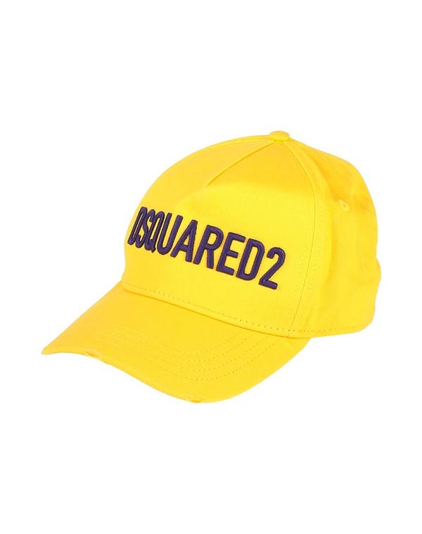 ディースクエアード メンズ アクセサリー 帽子 DSQUARED2 帽子 Yellow イエロー