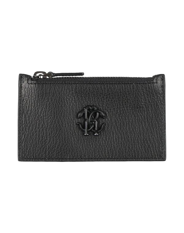 ロベルトカヴァリ メンズ アクセサリー 財布 ROBERTO CAVALLI 財布 Black ブラック