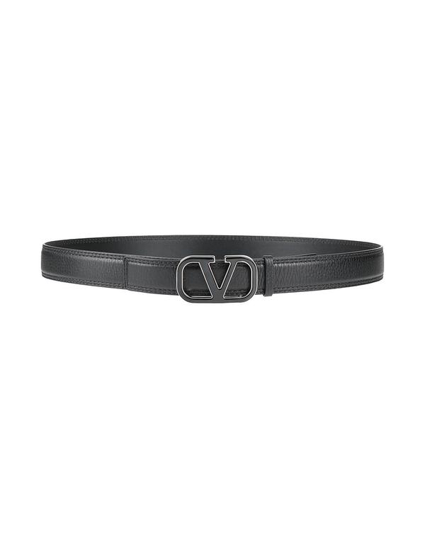 ヴァレンティノ メンズ 付属物 三尺帯 VALENTINO GARAVANI なめし革三尺帯 Black 黒いこと
