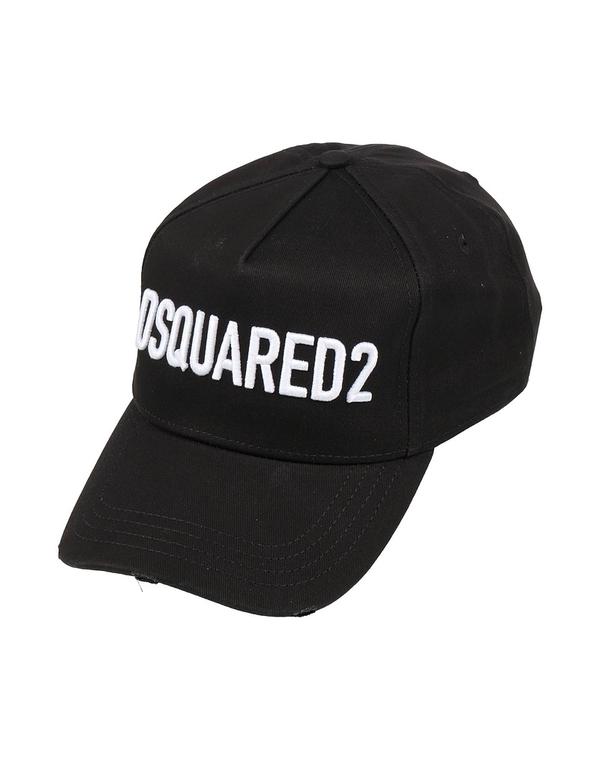ディースクエアード メンズ アクセサリー 帽子 DSQUARED2 帽子 Black ブラック
