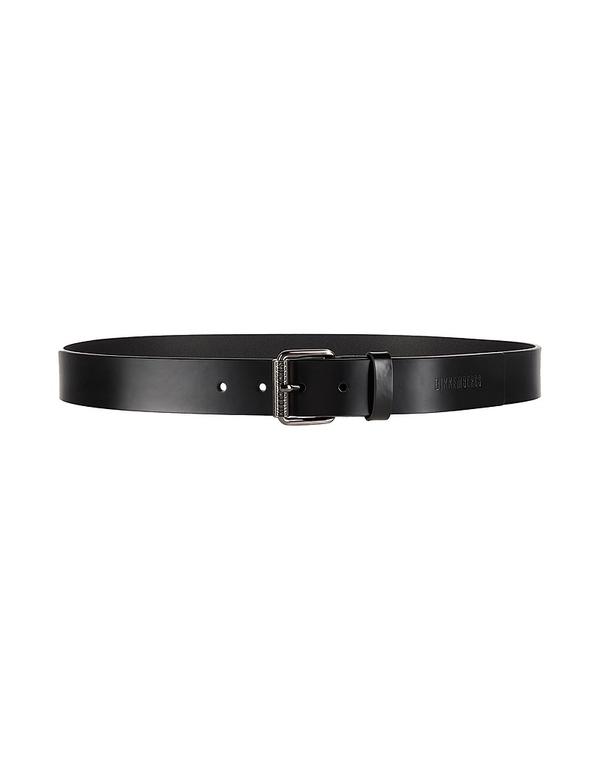 ビッケンバーグス メンズ アクセサリー ベルト BIKKEMBERGS レザーベルト Black ブラック