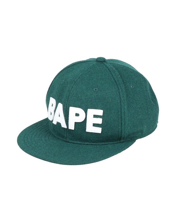 ア ベイシング エイプ メンズ アクセサリー 帽子 A BATHING APE 帽子 Dark Green グリーン