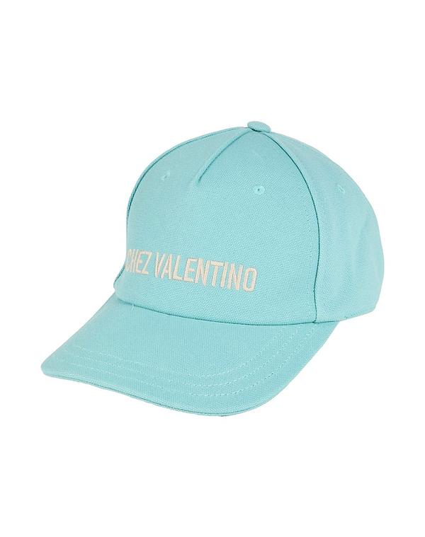 ヴァレンティノ メンズ 付属物 鳥打ち帽 VALENTINO GARAVANI 鳥打ち帽 Turquoise Blue 青碧