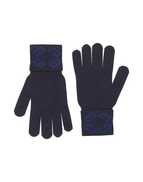 ジバンシー メンズ 付属物 グローブ GIVENCHY グローブ Midnight Blue 青碧