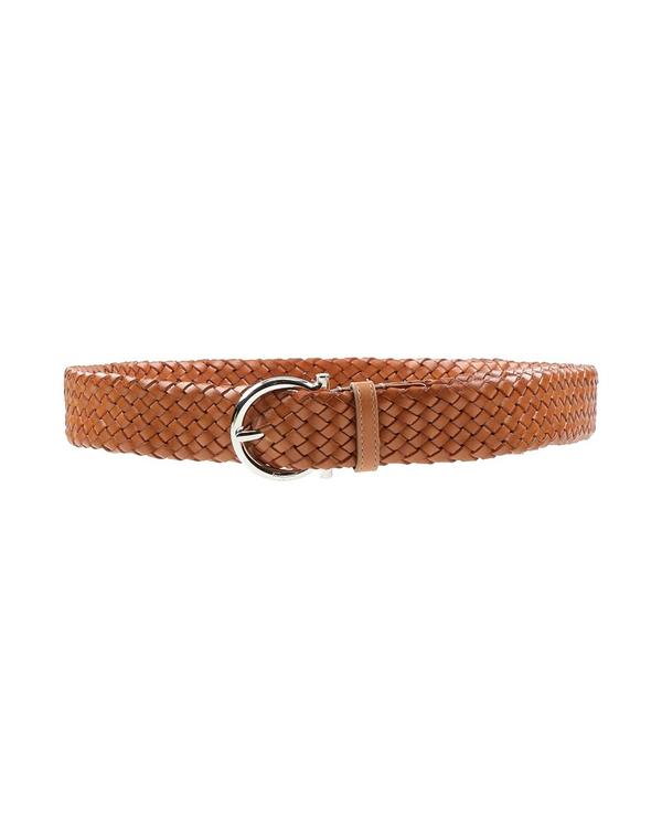 フェラガモ メンズ アクセサリー ベルト FERRAGAMO レザーベルト Brown ブラウン