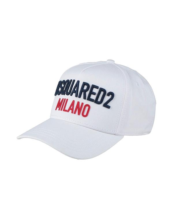 ディースクエアード メンズ アクセサリー 帽子 DSQUARED2 帽子 White ホワイト