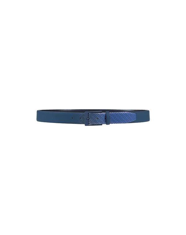 ハーモント & ブレイン メンズ アクセサリー ベルト HARMONT & BLAINE レザーベルト Blue ブルー