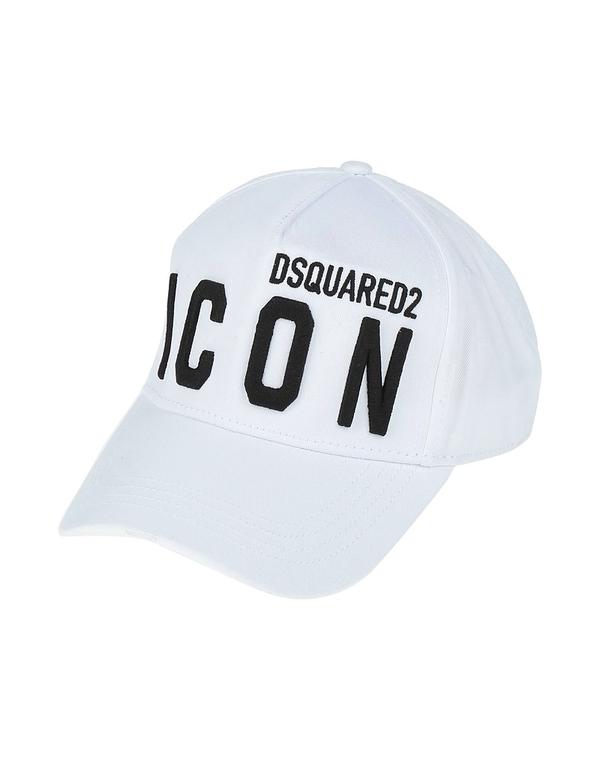 ディースクエアード メンズ アクセサリー 帽子 DSQUARED2 帽子 White ホワイト｜ReVida 店
