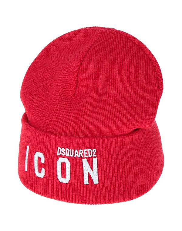 ディースクエアード メンズ アクセサリー 帽子 DSQUARED2 帽子 Red レッド