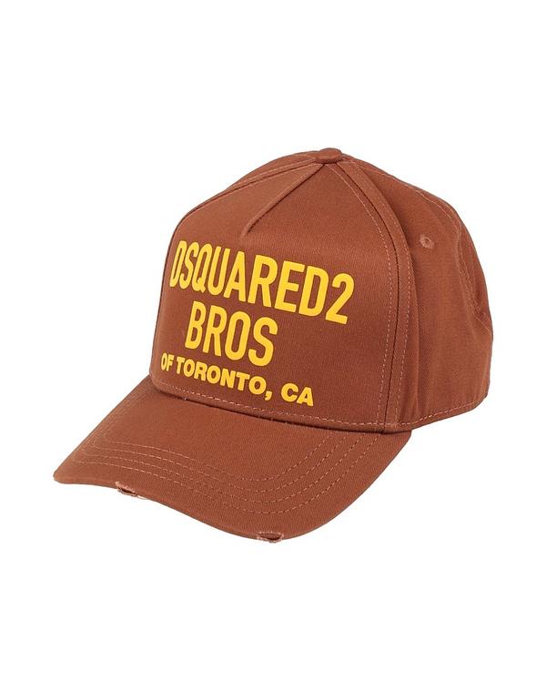 ディースクエアード メンズ アクセサリー 帽子 DSQUARED2 帽子 Brown ブラウン