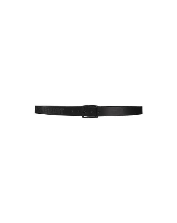 飾り気の無い 運動競技 メンズ 付属品 胴締め PLEIN SPORT なめし革胴締め Black 黒いこと