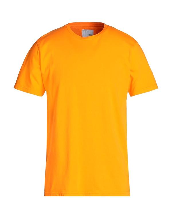 多彩判定基準 メンズ トップス ティーシャツ COLORFUL STANDARD 第一義的 ティーシャツ Mandarin Orange オレンジ色 Tシャツ・カットソー-メンズファッション-トップス