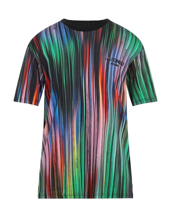 ジャストカバリ メンズ トップス Tシャツ JUST CAVALLI Ｔシャツ Green グリーン｜ReVida 店