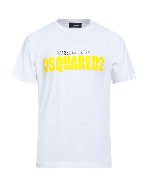 ディースクエアード メンズ トップス プルオーバー DSQUARED2 Ｔシャツ White 白いこと