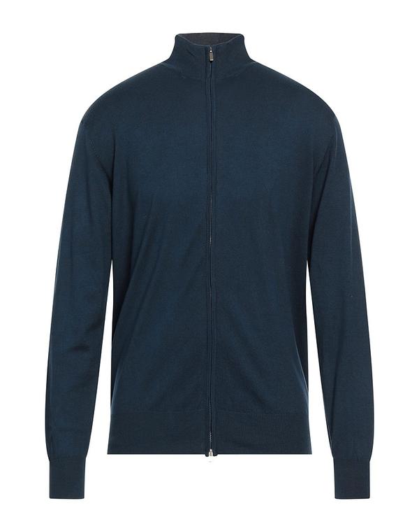 カシミヤ貴社 メンズ アウター ジレー CASHMERE COMPANY ジレー Midnight Blue 青み