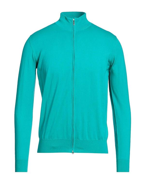 カシミヤ貴社 メンズ アウター ジレー CASHMERE COMPANY ジレー Turquoise Blue 青み