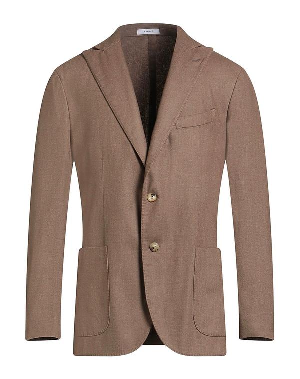 ボリオリ メンズ アウター ジャケット・ブルゾン BOGLIOLI テーラードジャケット Khaki カーキ|ReVida 店