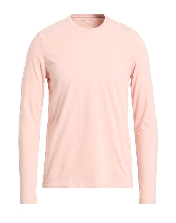 マジェスティック メンズ トップス Tシャツ MAJESTIC FILATURES ベーシック Tシャツ Light Pink ピンク｜ReVida 店