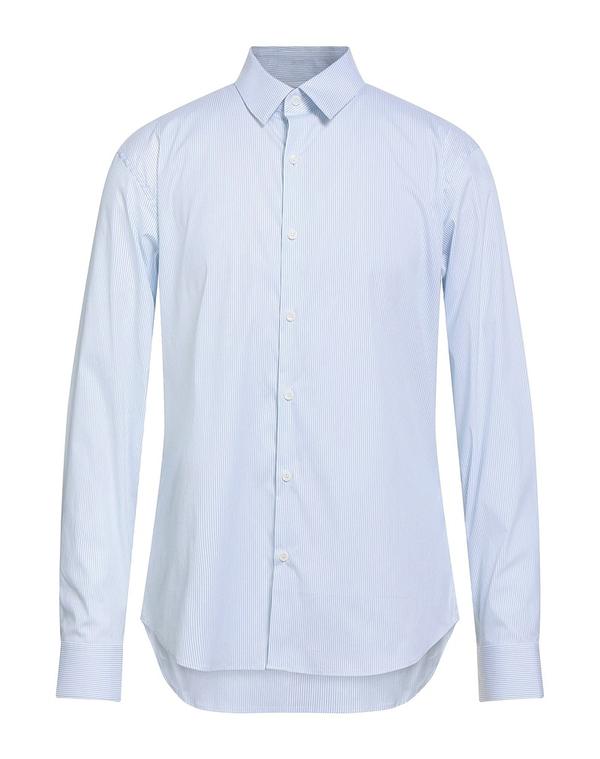 沙子ロ メンズ トップス プルオーバー SANDRO 縞模様柄プルオーバー Light Blue 青色