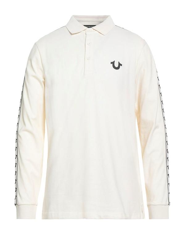 トゥルーレリジョン メンズ トップス ポロシャツ TRUE RELIGION ポロシャツ Off-White オフホワイト