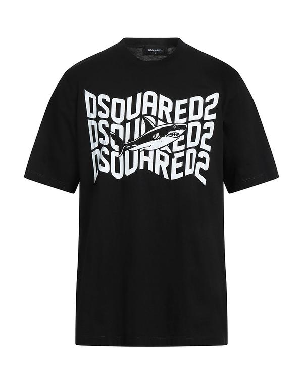 ディースクエアード メンズ トップス Tシャツ DSQUARED2 Ｔシャツ Black ブラック 17,610円