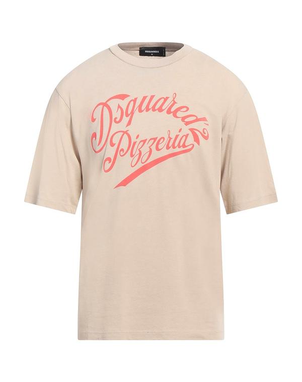 ディースクエアード メンズ トップス Tシャツ DSQUARED2 Ｔシャツ Beige ベージュ