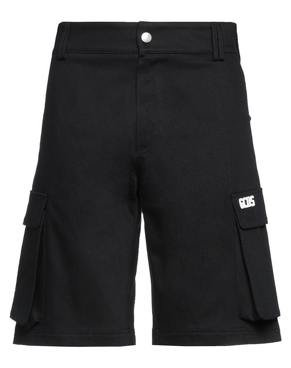 ジーシーディーエス メンズ ボトムス ハーフパンツ・ショーツ GCDS ショートパンツ＆バミューダパンツ Black ブラック