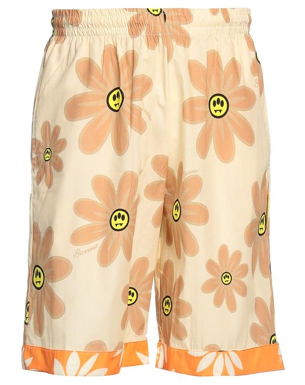 バロー メンズ ボトムス ハーフパンツ・ショーツ BARROW ショートパンツ＆バミューダパンツ Beige ベージュ