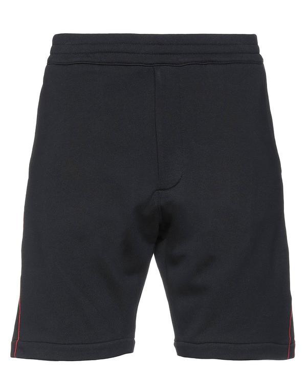 マックイーン メンズ ボトムス ハーフパンツ・ショーツ MCQUEEN ショートパンツ&バミューダパンツ Black ブラック|ReVida 店