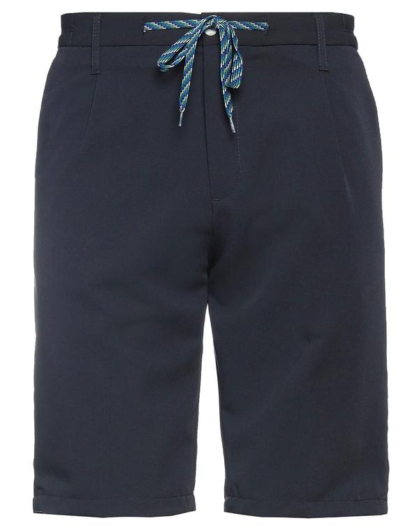 ダニエレ アレッサンドリー二 メンズ ボトムス ハーフパンツ・ショーツ DANIELE ALESSANDRINI HOMME ショートパンツ＆バミューダパンツ Midnight Blue ブルー