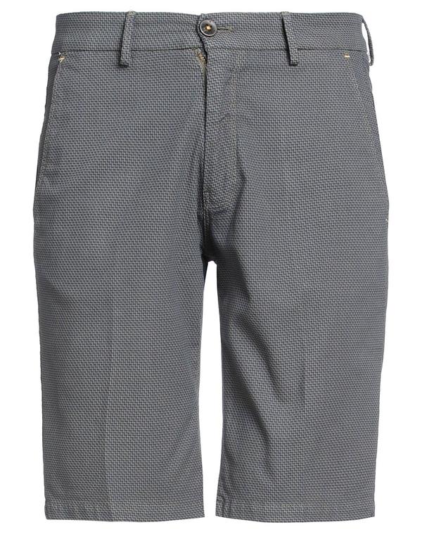 マニュエル リッツ メンズ ボトムス ハーフパンツ・ショーツ MANUEL RITZ ショートパンツ＆バミューダパンツ Lead Gray グレー