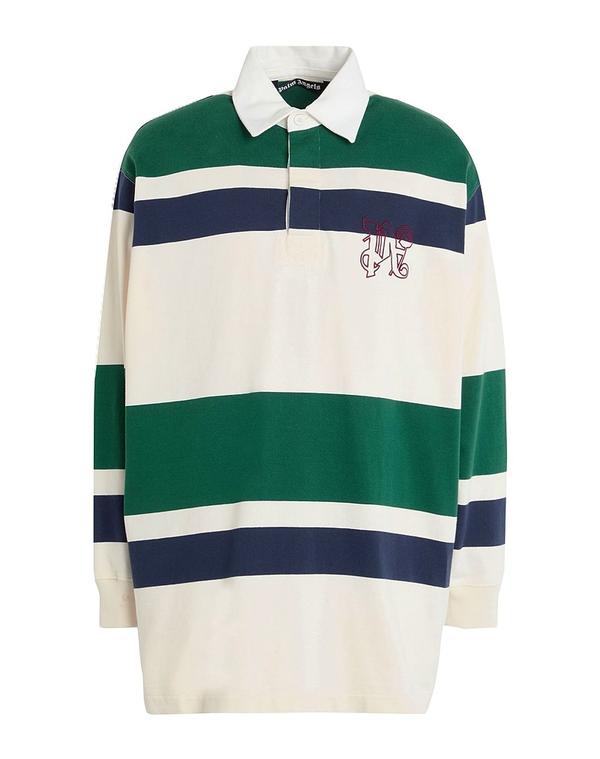 パーム・エンジェルス メンズ トップス ポロシャツ PALM ANGELS ポロシャツ Dark Green グリーン