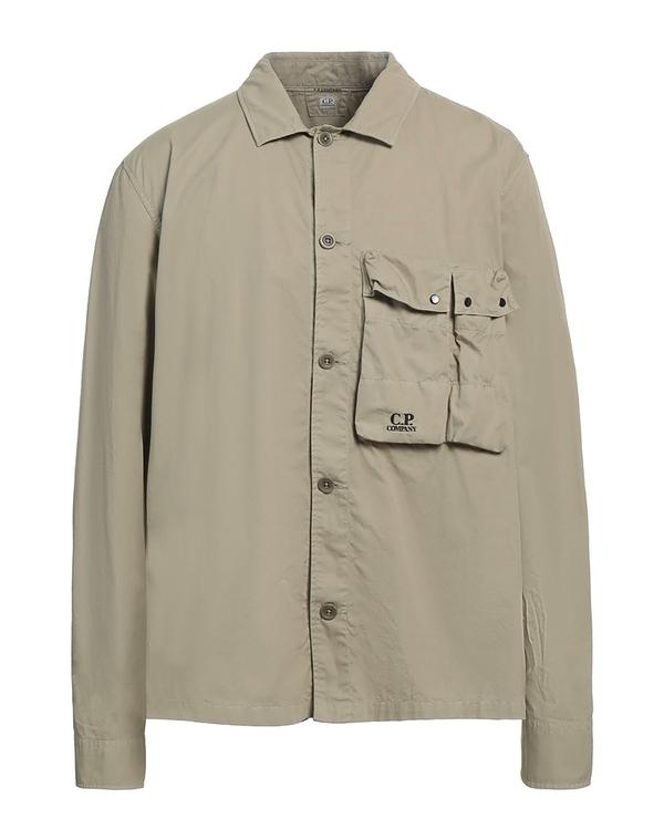 シーピーカンパニー メンズ トップス シャツ C.P. COMPANY 無地シャツ Gray グレー