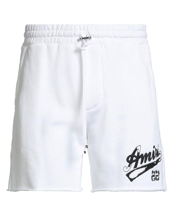 アミリ メンズ ボトムス ハーフパンツ・ショーツ AMIRI ショートパンツ＆バミューダパンツ White ホワイト