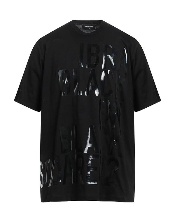 ディースクエアード メンズ トップス Tシャツ DSQUARED2 Ｔシャツ Black ブラック｜ReVida 店