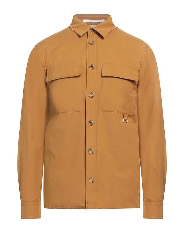 パウロペコラ メンズ トップス シャツ PAOLO PECORA シャツ Camel キャメル