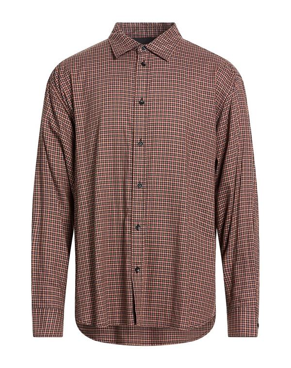 ラグアンドボーン メンズ トップス シャツ RAG & BONE チェック柄シャツ Dark Brown ブラウン｜ReVida 店