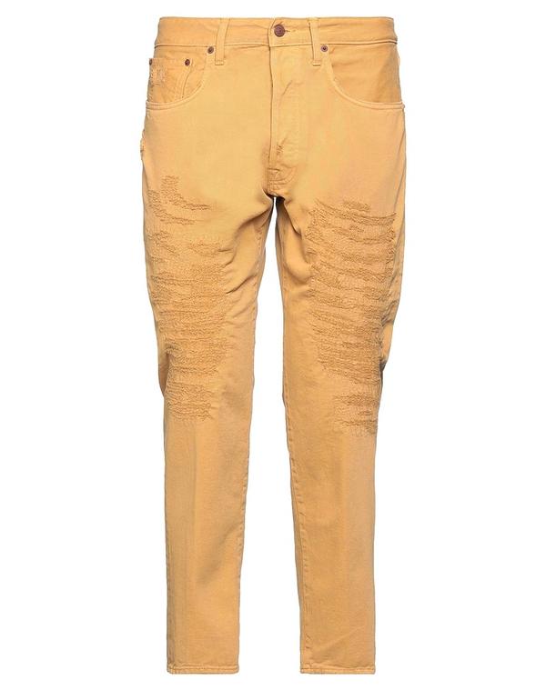 プラス・ピープル メンズ ボトムス カジュアルパンツ (+) PEOPLE 5 ポケットパンツ Mustard マスタード